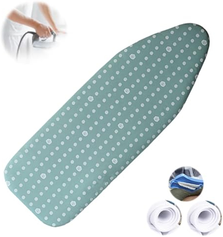 Housse De Planche à Repasser RéSistante Aux BrûLures, Housse De Repassage Pour Dessus De Table Avec Rembourrage,Mini Housse De Planche à Repasser En Coton Avec Rembourrage éPais RéSistant Aux BrûLures