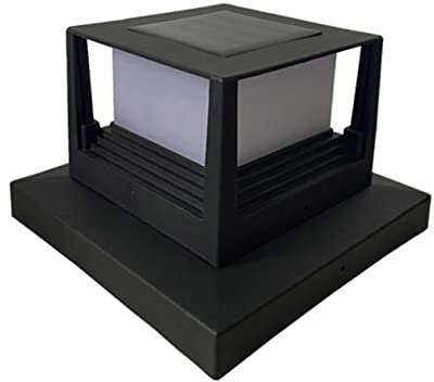 DOITOOL Farola Solar para Exteriores con Diseño de Farol de Gran Tamaño para Entrada de Vehículos