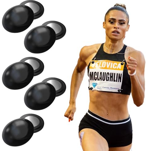 Imanes Dorsales Running,10pcs Fijación Magnética Dorsal,Porta Dorsal Running,Imanes para Fijación Número Inicio,Running Fijación Magnética,Soporte para Número de Inicio,para Maratón,Correr,Ciclismo
