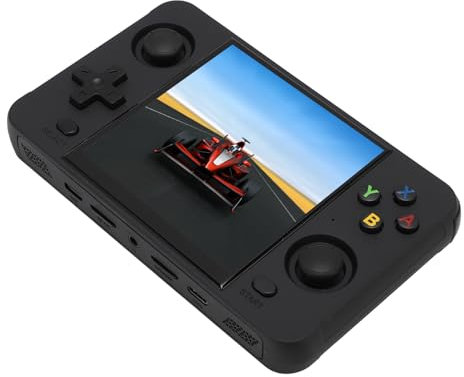 Console di Gioco Portatile Retro Schermo da 4 Pollici Portatile 16G 64G per gli Appassionati di Giochi (Akozonw6u9x1gk03-11)