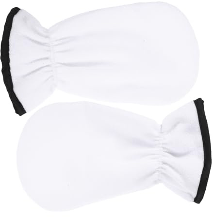 WRITWAA 1 Paar Thermohandschuhe für Spa Pflege Exfolierende Handmasken für Gesunde Haut Elastischer Bund für Paraffinbehandlungen Pflege und Massage