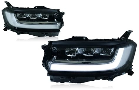 UMDJJU Per Toyota LC300 Faro 2022-2023 Proiettore LED Faro Luce Di Marcia Diurna Accessori Per Auto Luci Per Auto Fari Principali Anteriori