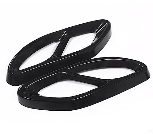 Blyndr Tubo de escape de coche Accesorio para Mercedes para Benz GLC ABC EClass W205 W213 W176 W246 2016 2017 para AMG Embellecedor de cubierta para escape coche