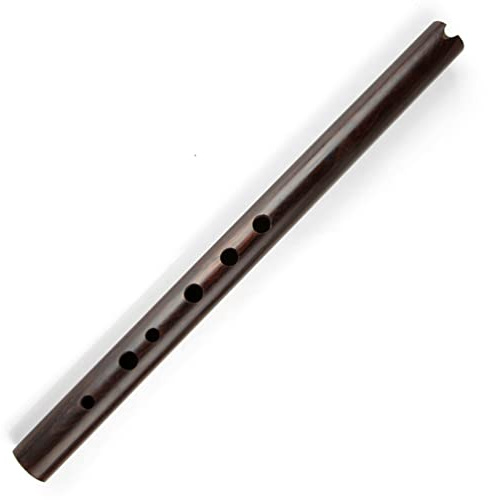 flauto di bambù, Flauto di bambù verticale fatto a mano marrone con chiave G Strumenti musicali Clarinetto Quena in legno sequoia