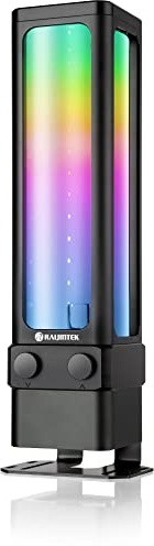 Raijintek ANTILA D5 EVO RBW 200mm Pump/Reservoir Combo mit Rainbow A-RGB 5V Addressable LED, 1500 L/H Hochdurchsatz, 4m Förderhöhe, Tempered Glass, Leiser und Zuverlässiger PC-Wasserkühler