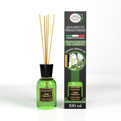 Brand Italia Brand Italia Diffusore A Bastoncino Profumazione Mughetto Primaverile - 100 Ml - 200 g
