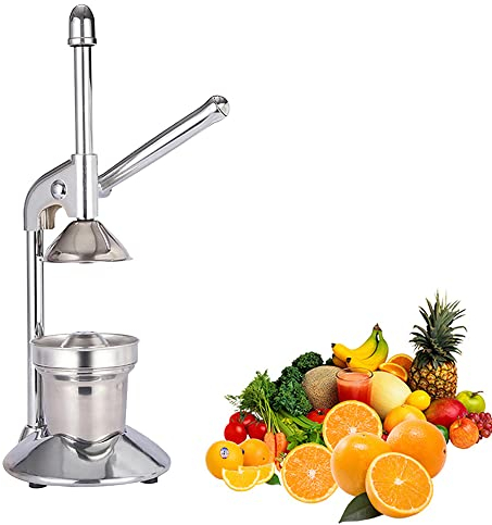 Manual Juicer, Commercial Manual Juicer Stainless Steel Hand Press Professional Citrus Juicer Home Kitchen Accessories