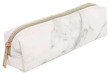 LICHENGTAI Federmäppchen Schlamperbox mit Reißverschluss, Wasserdicht Marmor Muster Federmappe Mäppchen Kosmetiktasche Schulsachen Tragbar Pencil Case für Schule Mädchen Jungen Geschenk