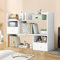 Undres Schreibtischregal, Bücherregal Weiß, Desktop Organizer Bücherregal, Kinderschreibtisch, Bücherregal Holz, Desktop-Bücherregal Tischregale, für Büros,Schulen,Wohnheim und Schlafzimmer. (Stil A)