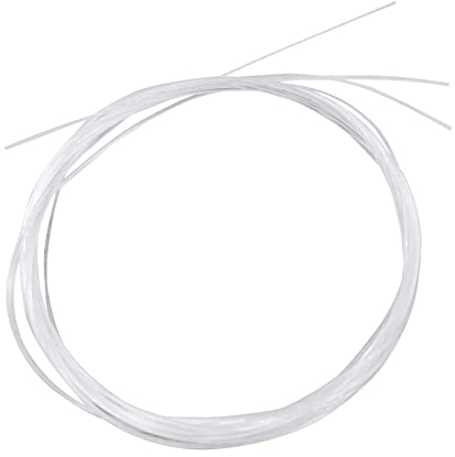 IWOMA Ukulelensaiten aus Karbonfaser, Fluorkohlenstofffaser-Saiten für 53,3 cm, 58,4 cm, 66 cm, Gitarreninstrument für Ukulelensaiten, 4 Stück