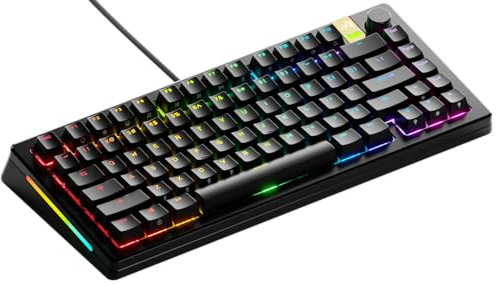GLORIOUS GMMK 3 Pro 75% Tastiera Meccanica QWERTY ANSI | Frequenza Di Polling Altissima, Scocca Lavorata A Macchina CNC, Architettura Modulare Hotswap E Illuminazione Luce Led RGB