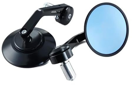 CAVINBDZ Motorrad Seite Rückspiegel Motorrad-Lenkerendenspiegel, Retro-Lenkerrückspiegel Für Zontes G1 125 ZT125 G1 ZT125U ZT 125 U ZT 310X ZT310R