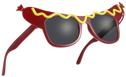 Homoyoyo Gafas de sol para perros calientes, divertidos lentes de sol para maquillaje, cumpleaños, carnaval, Halloween, disfraces, accesorios de fiesta