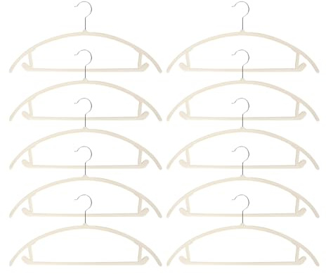Gancho para niños | 10 perchas terciopelo para ropa infantil rotación 360 grados - Ganchos para perchas diseñados para organización armario chaquetas suéteres