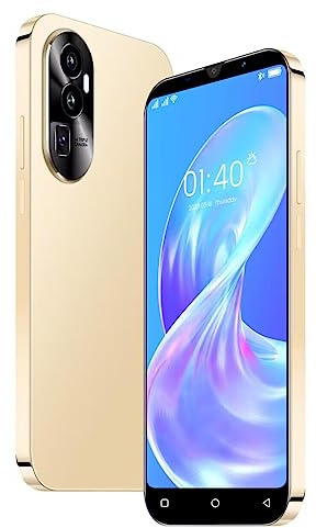 WRTogo Smartphone Offerta Del Giorno, 5.0 inch IPS Display, 16GB ROM /(Espandibile fino a 128 GB), Android 9.0, Dual SIM Economici Telefoni Mobile ，3G Durevole Cellulari (Rino10-Golden)