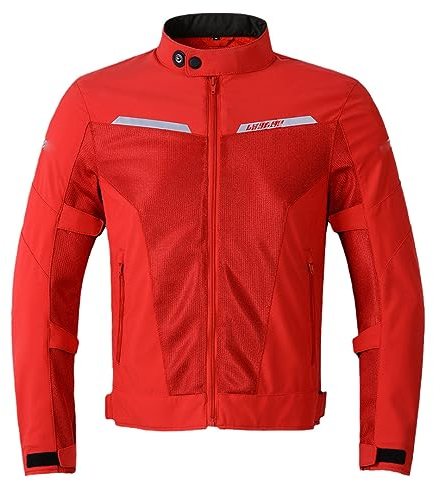 Motorrad Jacke Frauen Atmungsaktive Leichte Mesh Radfahren Jersey Moto Jacke Protector Motocross Paar Kleidung, LY-2037 Herren, L