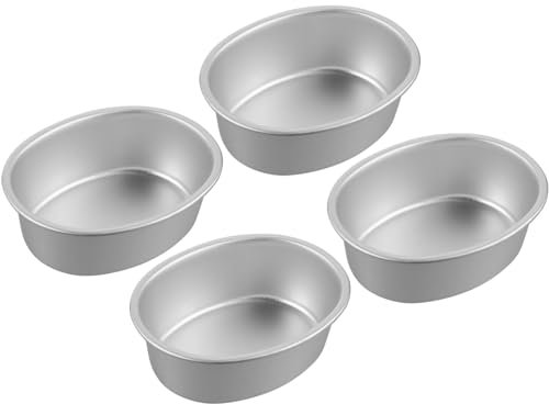HOLIDYOYO Kuchenformen Aus Aluminiumlegierung Käsekuchenformen-set Kekskuchenform Leicht Zu Entformende Backform Für Jungen Und Mädchen