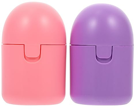 FRCOLOR 2pezzi Vapore per Coppette Mestruali Scatola di Pulizia per Prodotti Personali Femminili Compatto per Casa e Viaggio
