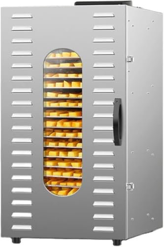 Deshidratador de Alimentos Comercial, deshidratador de Alimentos de 20 bandejas, secador de Frutas, Alimentos, Frutas y Verduras para el hogar, secador de Aire, máquina de Frutas secas de Mango