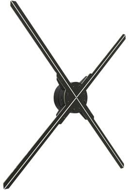 65CM 3D Hologram Fan, LED Holographic Advertising Display Equipment 3D Projector for Business,Bar,Halloween Video Projector