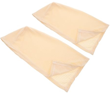INOOMP 2pezzi Fodera Per Braccioli Del Divano in Beige Protezione Per Braccioli Copertura Per Uso Domestico e Ufficio Facile Da Pulire