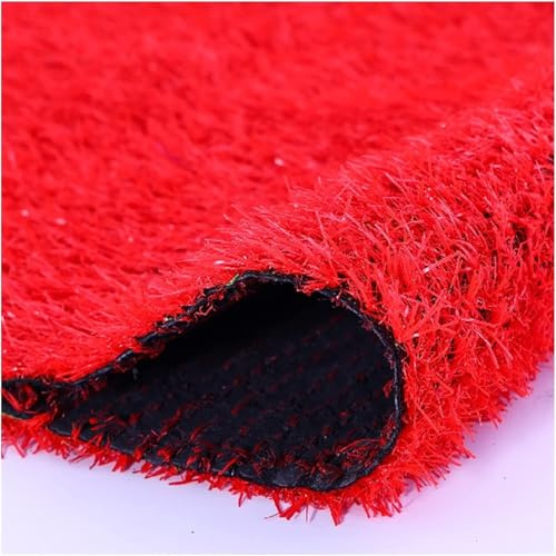 7UIYgtyO Tappeto erbato Sintetico Tappeto erboso Sintetico in Erba Artificiale, Tappeto erboso da Giardino in Erba Sintetica Finta ad Alta densità da 2 cm per l'outdoor(100x200cm)