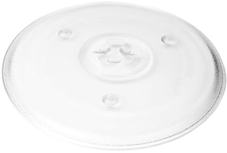 10,5-Zoll-Mikrowellenteller, Ersatz-Mikrowellenteller, Langlebiger Universeller Drehteller Aus Glas, Runder Ersatzteller