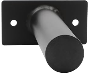 Lot de 4 supports pour disques d'haltères, support mural pour disques de poids jusqu'à 80 kg, rangement peu encombrant pour poids d'haltères et plaques de poids à la salle de sport