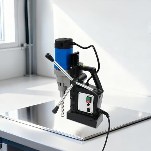 meiliwmlo 1680W Magnetische Bohrmaschine für Präzisionsbohrarbeiten
