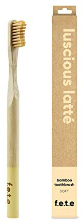Bambou Brosses à dents - Meilleur Écologique biodégradables Poignées et Sans BPA Non plastique Soies De Nylon Pour Naturel Dentaire Soin - Perfect Moyen Aider Nos Planet Passer Au Vert - à - Beige