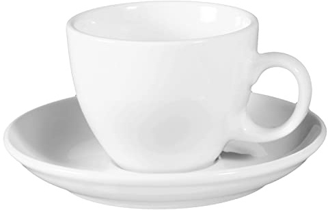 Seltmann Weiden [DL] VIP. Cappuccinotasse 1131 0,22 l m.Untertasse rund Weiss [RAB] [SP] UVP: 21,10