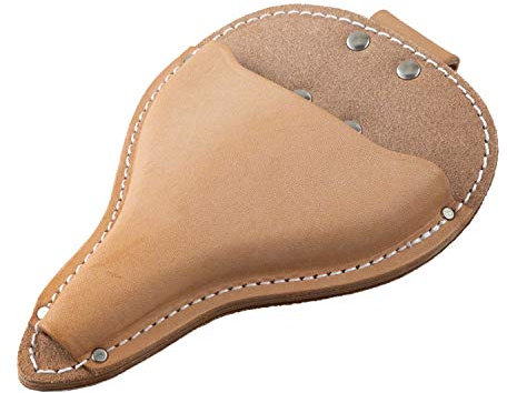 Wazakura Bonsaischeren-Holster - Leder, Mit Gürtelschlaufe, Made in Japan