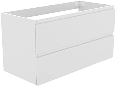 Aica Sanitär Waschbeckenunterschrank 50 cm Unterschrank Waschtischunterschrank Weiß