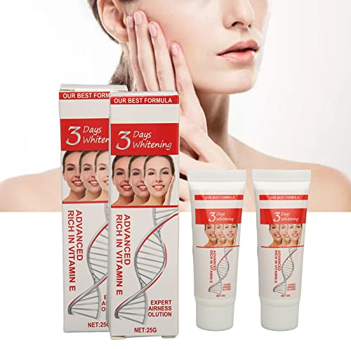Kojisäure Hautaufhellende creme, Kojisäure Whitening Feuchtigkeitscreme, 2 Stück Gesichts Feuchtigkeitscreme Kojisäure feuchtigkeitsspendende Gesichts Nährcreme zur Aufhellung von Flecken