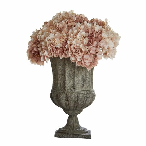 Loberon Amphore Renny, antikgrau | historischer Charakter, edles Antik-Finish, Deko-Element mit Vintage-Charme, Vase, Wohn-Accessoire, Dekoration, Eisen