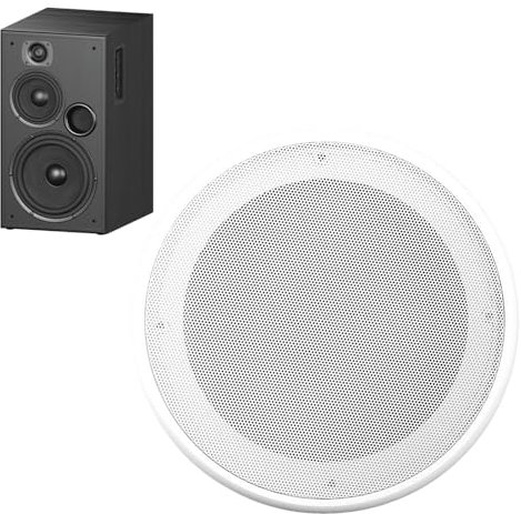 Mbiyhgta Parrilla de Altavoz Redonda - Cubierta de Metal para Techo | Rejilla para Vehículos, Protección Redonda para Viajes