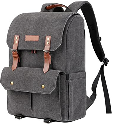 BWBVHRHZY Mochila de la cámara de la cámara de la cámara de Gran Capacidad Bolsa de Viaje Impermeable con Bolso pequeño for DSLR Trípode de Lentes Apto for K & F Ajuste for el Ajuste del Concepto for