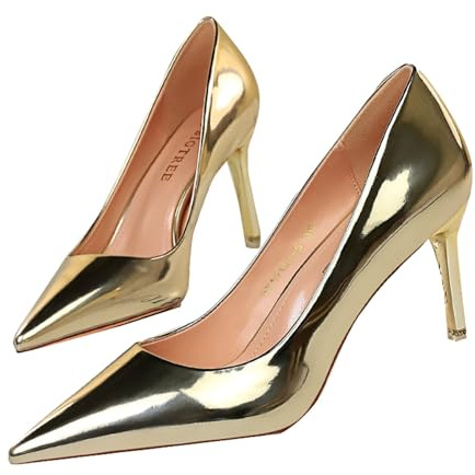 2025 Clearance Damen-Pumps, Stiletto-Absatz, elegant, spitzer Zehenbereich, Party, Hochzeit, Brautabsatz, Clubbing, Arbeit, modische Pumps