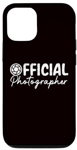 Photographie - Photographe officiel Coque pour iPhone 12/12 Pro