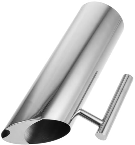 HEALLILY Pichet En Acier Inoxydable 1,5 l Grosse Capacité Bouilloire à Jus De Fruits Multifonction Pour Boissons Froides Usage Domestique Et Professionnel
