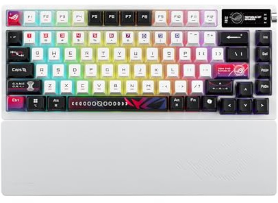 ASUS ROG Azoth X - Teclado Gaming mecánico inalámbrico de 75%