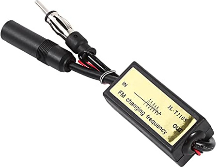 TOPINCN Antenne de Fréquence Automobile Converti, Antenne Fiable 76-90 MHz pour ///, Ajustement Individuel Précis, Positif/Négatif marqué, Compatible avec Les Voitures Japonaises
