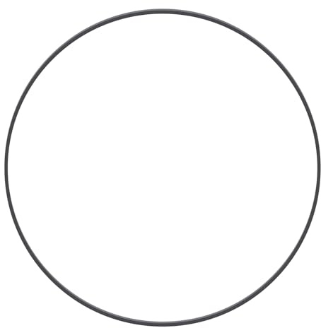 YIZITU Antriebsriemen aus Gummi für Video-Player, hohe Elastizität, 150–185 mm, gefaltete Größe, optionale Dicke, 1,5 mm Bandmaschinen-Ersatzriemen