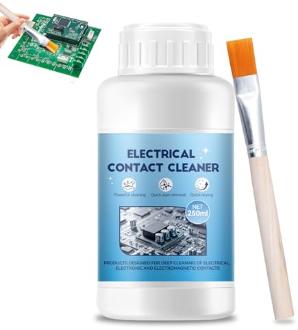 WEILAOK Nettoyant Contact Electrique, Nettoyant Contact Electronique, Bombe contact electronique, Sèche Rapidement et Laisse Aucun Résidu, nettoyant pour Contacts et Composants Électroniques, 250ml