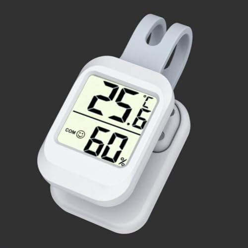 Hygrometer Thermometer for Guitar with Integrated Humidifier Function - Accurate and Humidity Monitoring for Acoustic(BLACK)