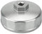 KBNIAN Cloche de Filtre à Huile 74mm 14 Pans en Alliage d'Aluminium Charge Lourde Compatible avec Clef 3/8 Douille 27mm pour Moteur de 2,3L et 2,5L Voiture Mercedes Benz Porsche BMW Volkswagen
