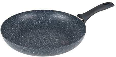 Russell Hobbs RH00843EU Nightfall Stone Frying Pan 30cm - Non-Stick, Induction Hob Fry Pan, Lightweight Aluminium, Soft Grip Handle, PFOA Free, Suitable for All Stoves, Blue Granite, Dishwasher Safe