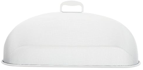 YARNOW Fliegenhaube Eisen Wiederverwendbar Mesh Lebensmittelabdeckung Zelt Abdeckhaube Fliegenschirm Fliegenschutz Kuchenhaube Tortenhaube Tellerhaube Speiseglocke für Obst Picknick BBQ ?
