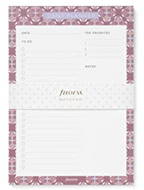 Filofax Mediterraner Tagesplaner-Notizblock (mit Magnet)