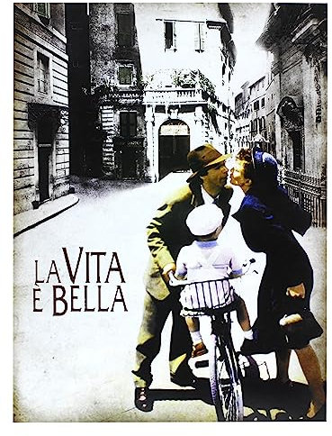 KUSTOM ART Poster da Parete Serie Locandine Film Famosi (La Vita è Bella) Senza Cornice. Stampa Artistica su Carta Patinata 40x30 cm